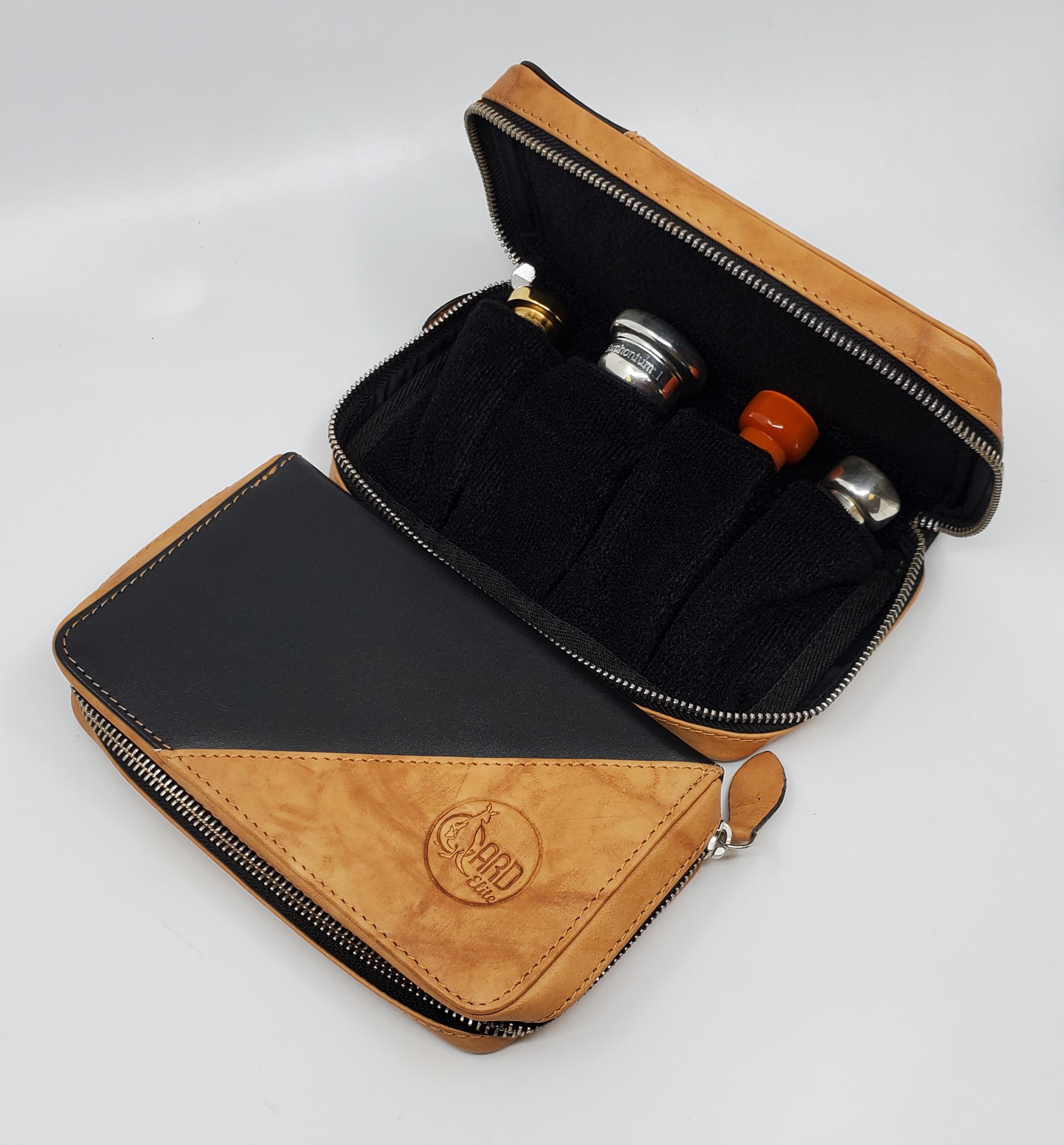  Premium Genuine Full Grain Leather Mini Coin Purse