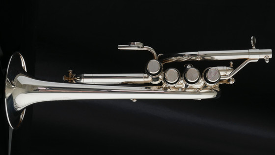 Adams P1 Selected Series Piccolo Trumpet in Silver Plate!