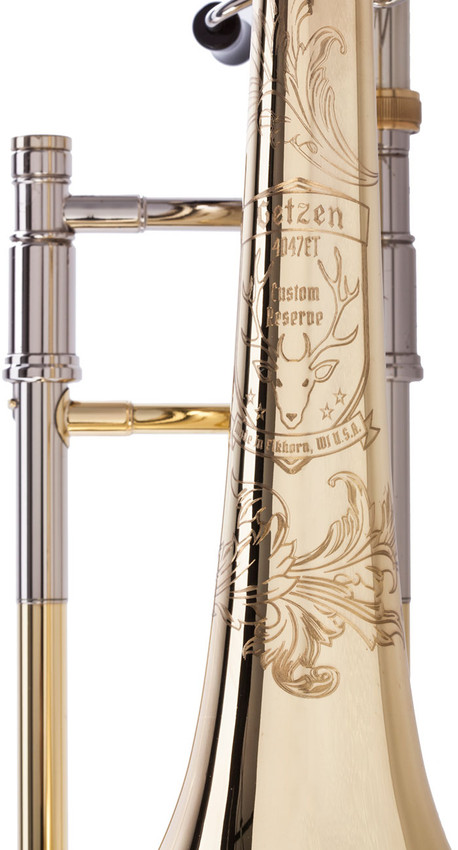 Edwards/Getzen バストロンボーン 主管（Satin Finish） 管楽器