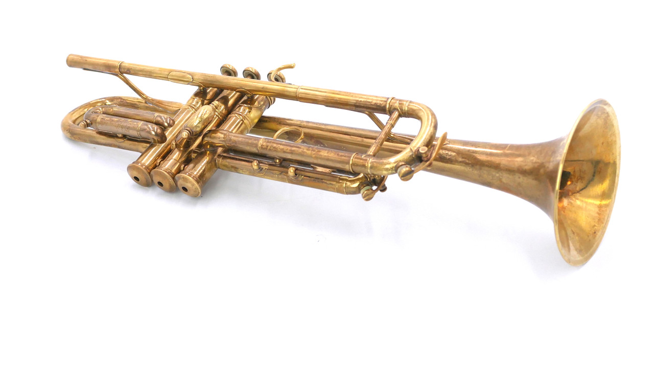 とっておきし福袋 トランペットベッソンBREVETE刻印レトロヴィンテージ8ー10中古 管楽器・吹奏楽器