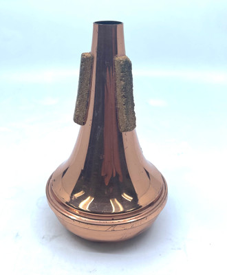 Tom Crown Trumpet Straight Mute in Copper - ACB Blowout Sale - Lot M115