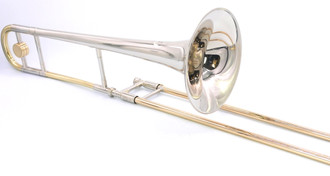 Greenhoe GC2 Small Bore Tenor trombone in Nickel Silver