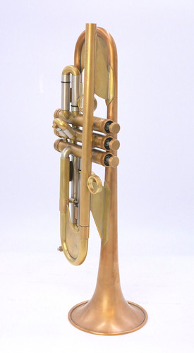 Pre-owned Taylor Chicago Custom 46  II Trumpet in Raw Brass