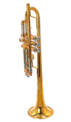 Just in time for the holidays!  Superdeal on  Schagerl 1961 C2GR3 C Trumpet in Raw Brass
