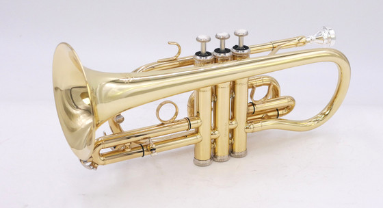Bright Clear Lacquer ACB with Fab 5 Mouthpiece Doubler's Cornet Mouthpiece