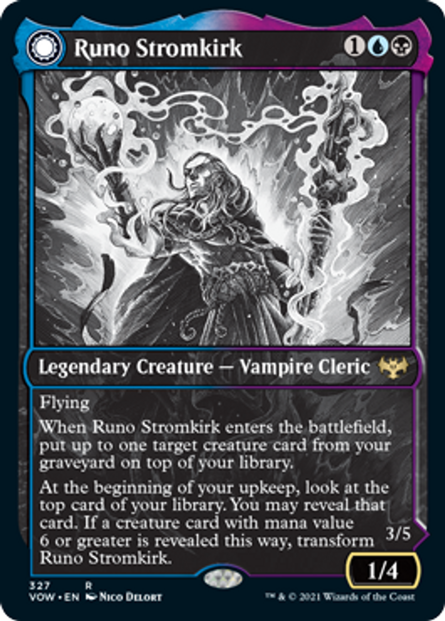 Runo Stromkirk // Krothuss, Lord of the Deep - Eternal Night Showcase [327]  [Innistrad: Crimson Vow] - Face To Face Games