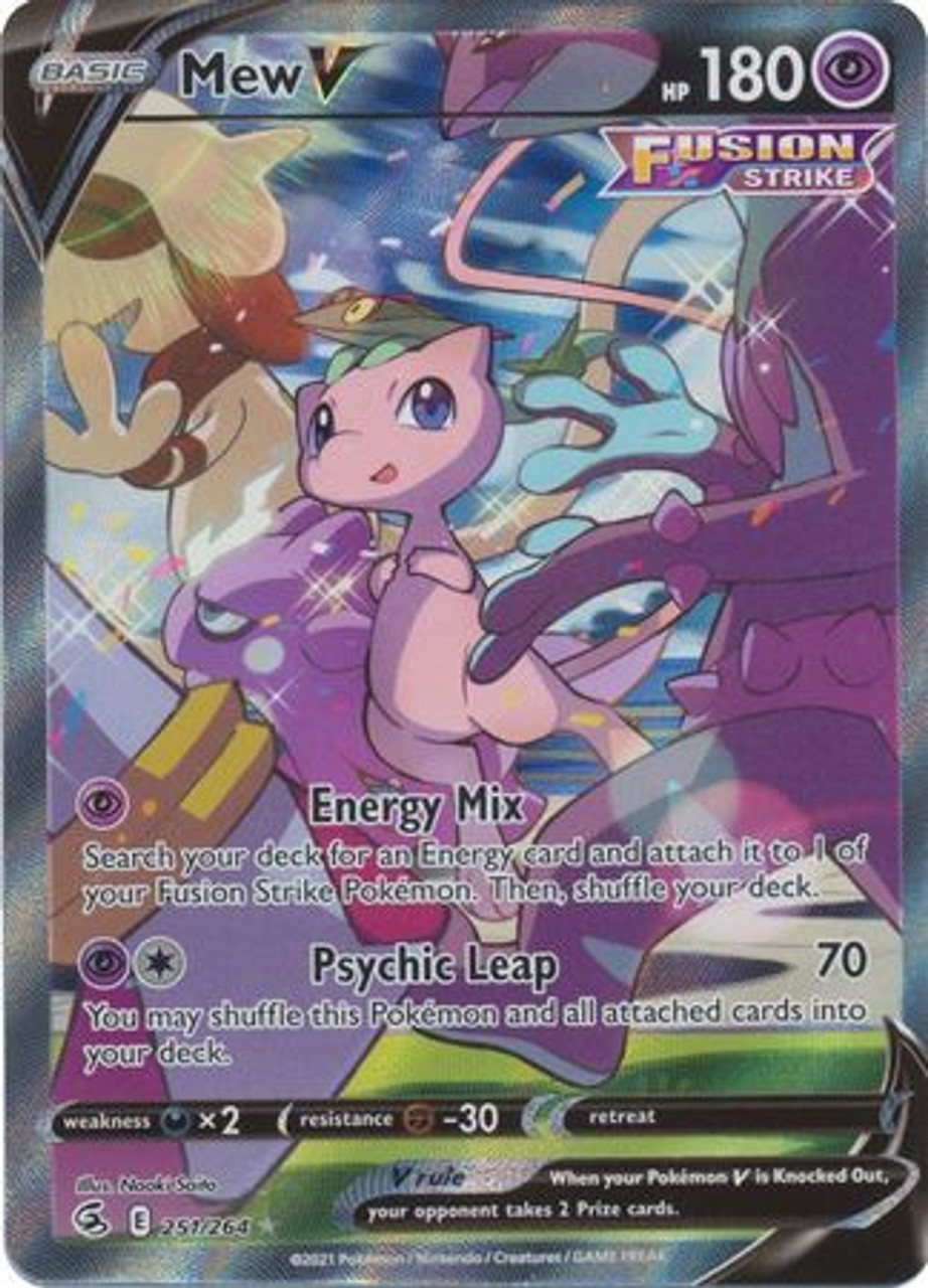 Mew V - 251/264 - Rare Ultra - Full Art