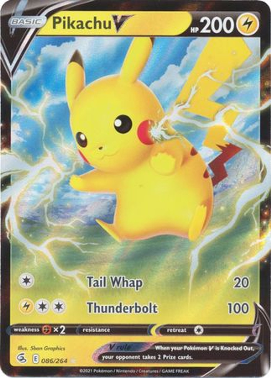 Pikachu-V (86/264), Busca de Cards