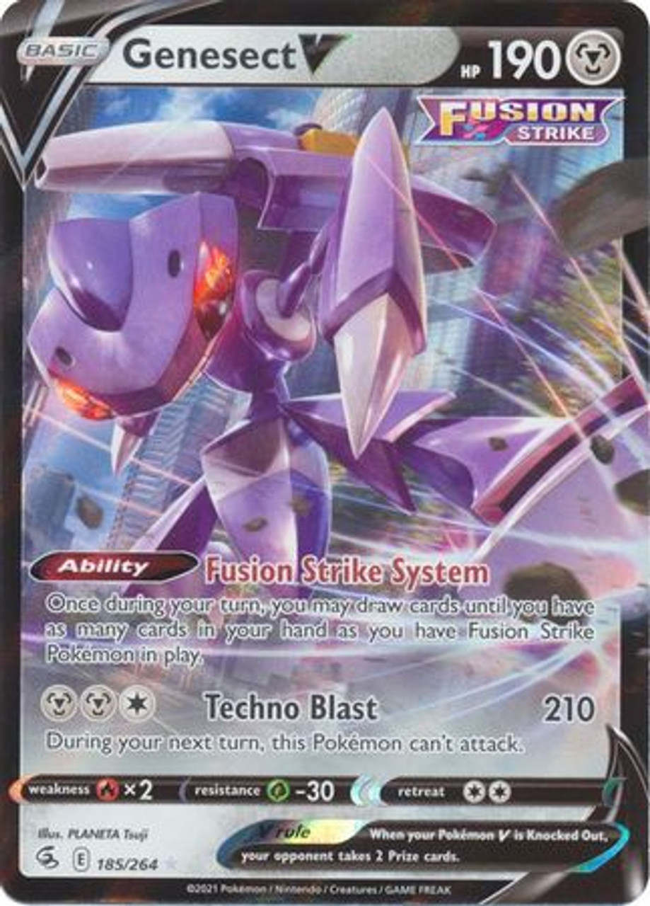 Genesect V - 185/264 - Rare Ultra [SWSH8-185] - Face To Face Games