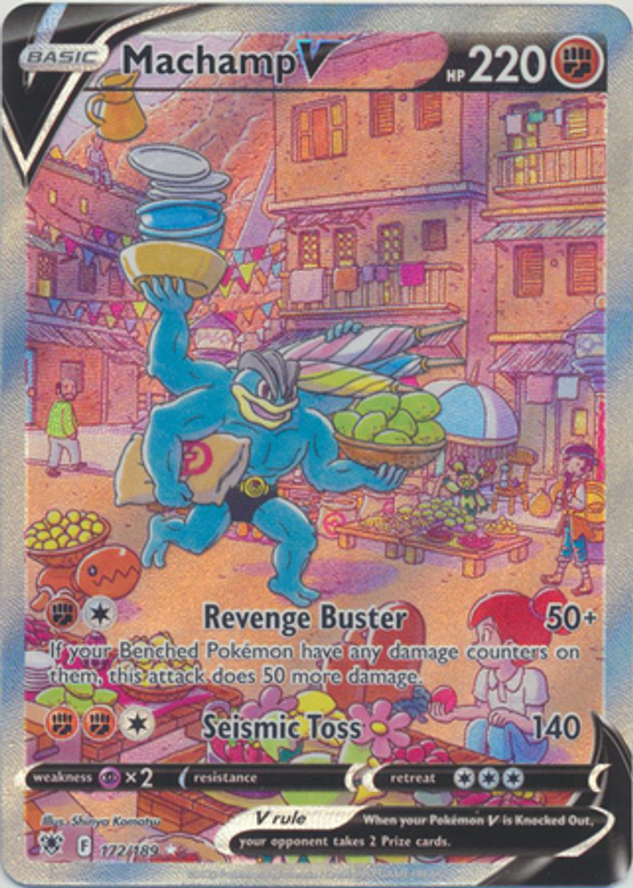 1in40 Machamp V Alternate art, full art, & Vmax repack(please read