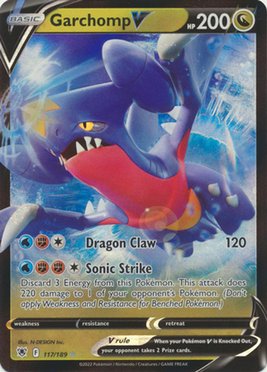 mega garchomp ex card