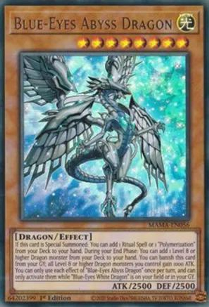 Blue-Eyes Abyss Dragon - MAMA-EN056 - Ultra Rare