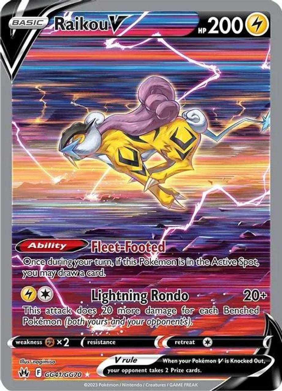 2x Raikou V Pokémon TCG Cards, Hobbies & Toys, Toys & Games on Carousell