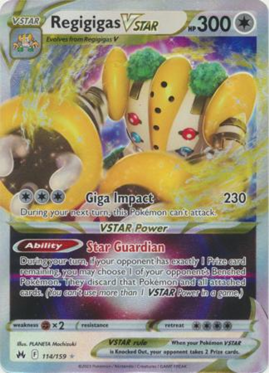 REGIGIGAS V ASTRO 114/159 - ITA NEAR MINT - Pokemon Spada e Scudo