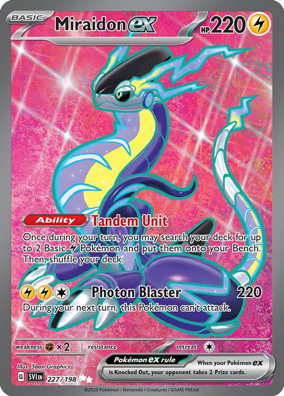 Pokemon Trading Card Game SV1V 106/078 UR Miraidon ex (Rank A)