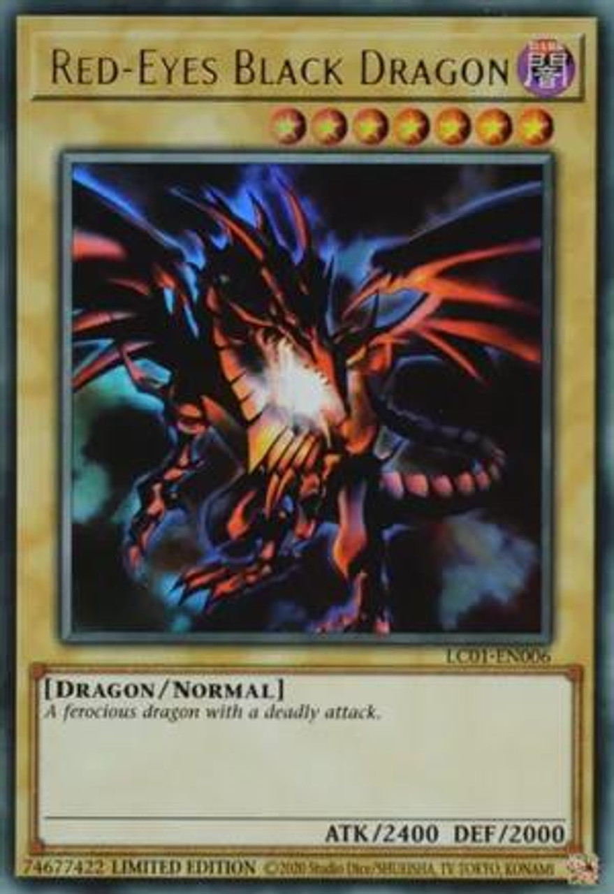 Red-Eyes Black Dragon - 25th Anniversary - LC01-EN006 - Ultra Rare 