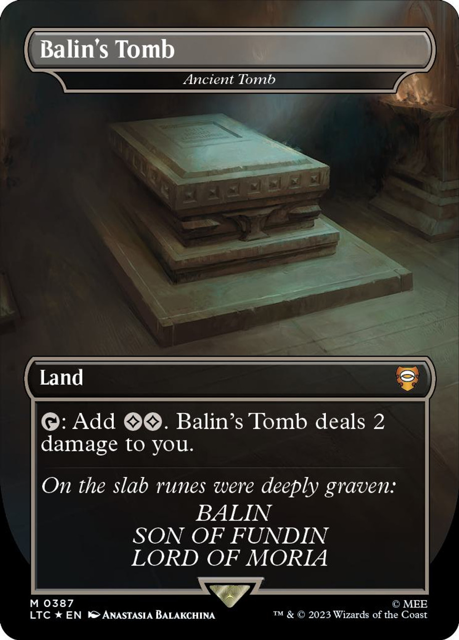 Balin's Tomb - Ancient Tomb [387] [Surge Foil] [Borderless