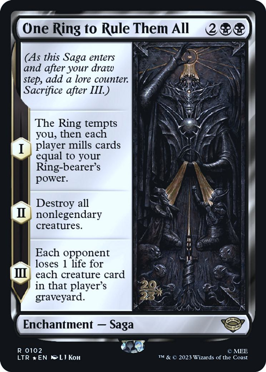 One Ring to Rule Them All [102s] [Prerelease] [The Lord of the