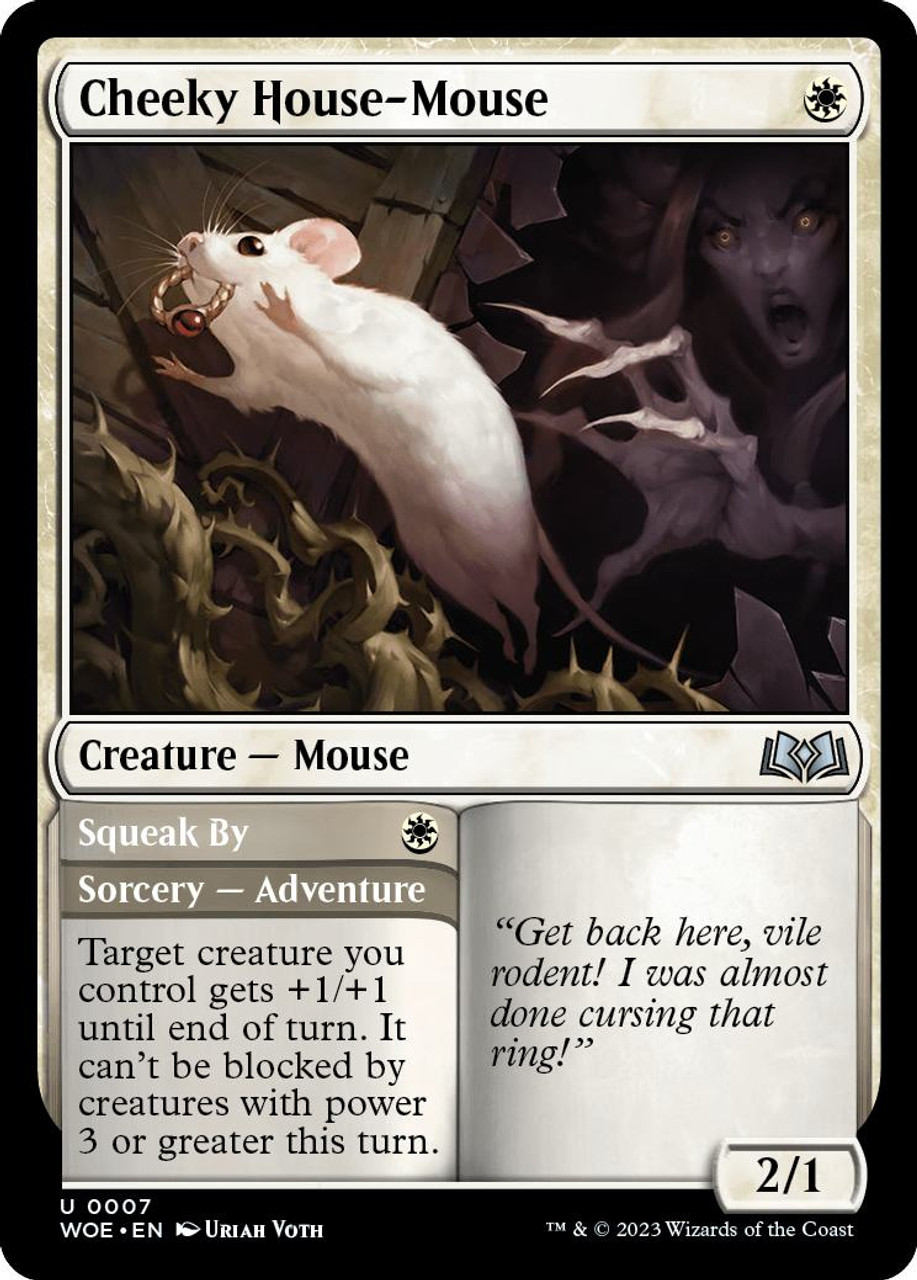 Cheeky House-Mouse // Squeak By [7] [Wilds of Eldraine] - Face To Face Games