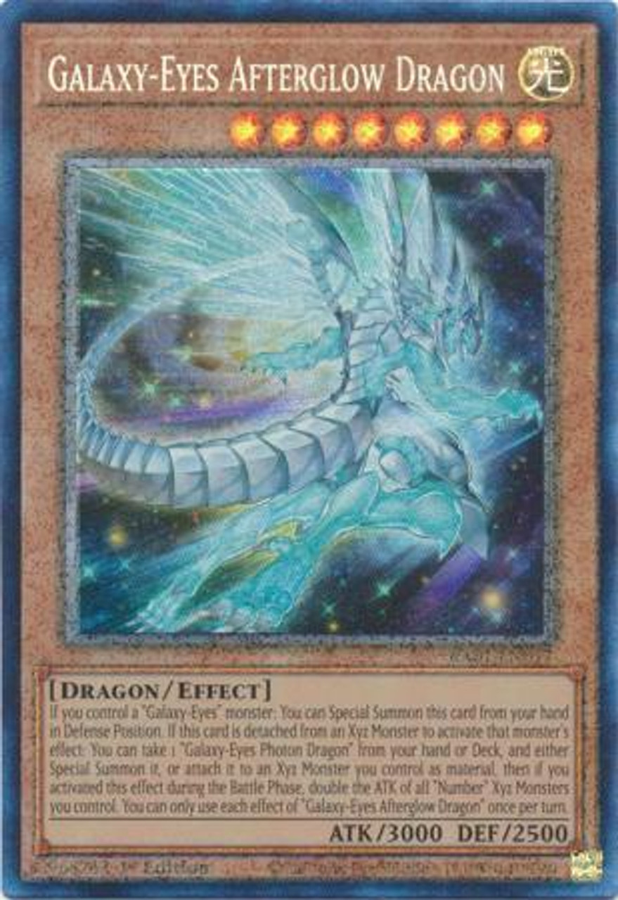 遊戯王 RA01-EN017 銀河眼の残光竜 Galaxy-Eyes Afterglow Dragon