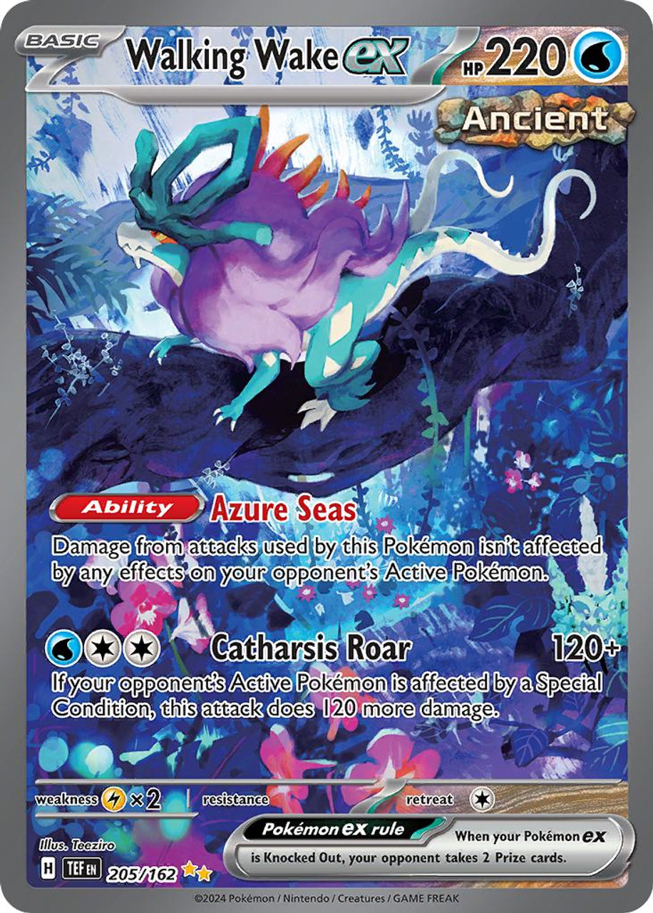 Walking Wake ex - 205/162 - Special Illustration Rare [sv05-205] - Face To  Face Games