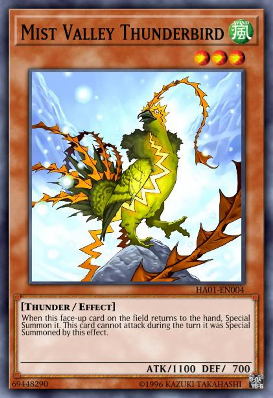 Mist Valley Thunderbird - HA01-EN004 - Secret Rare