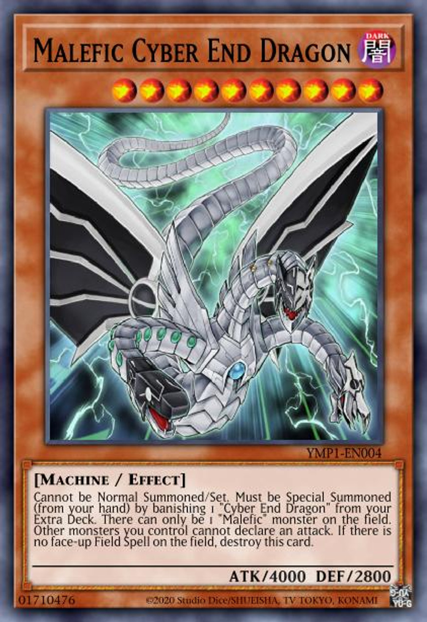 Malefic Cyber End Dragon - YMP1-EN004 - Secret Rare