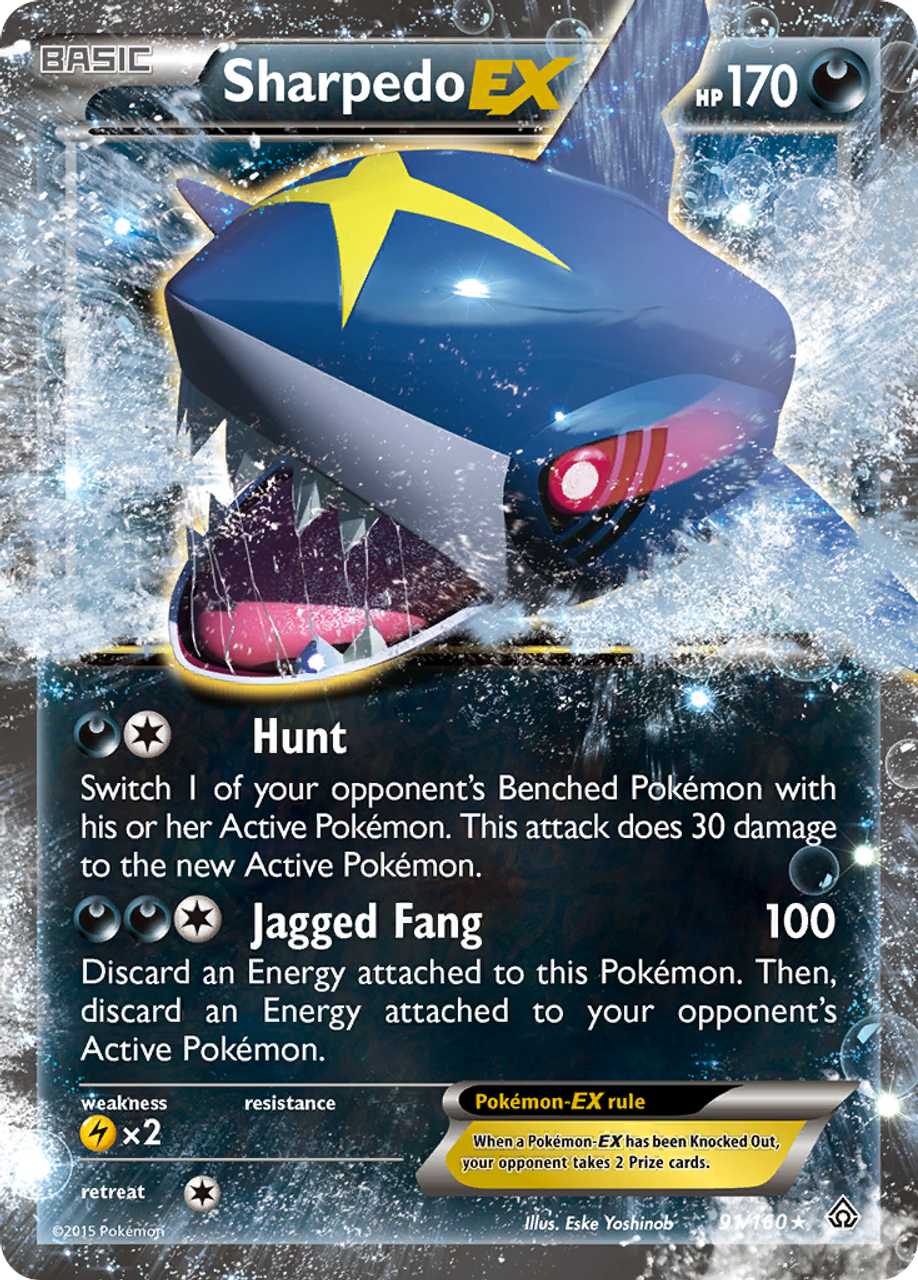 Mega Sharpedo EX - PTCGL Codes Pokemon Store