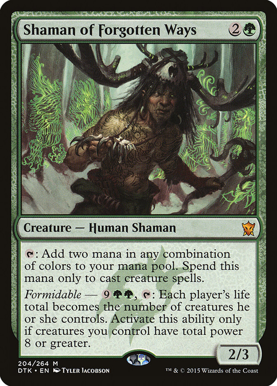 Shaman of Forgotten Ways [Dragons Of Tarkir] - Face To Face Games