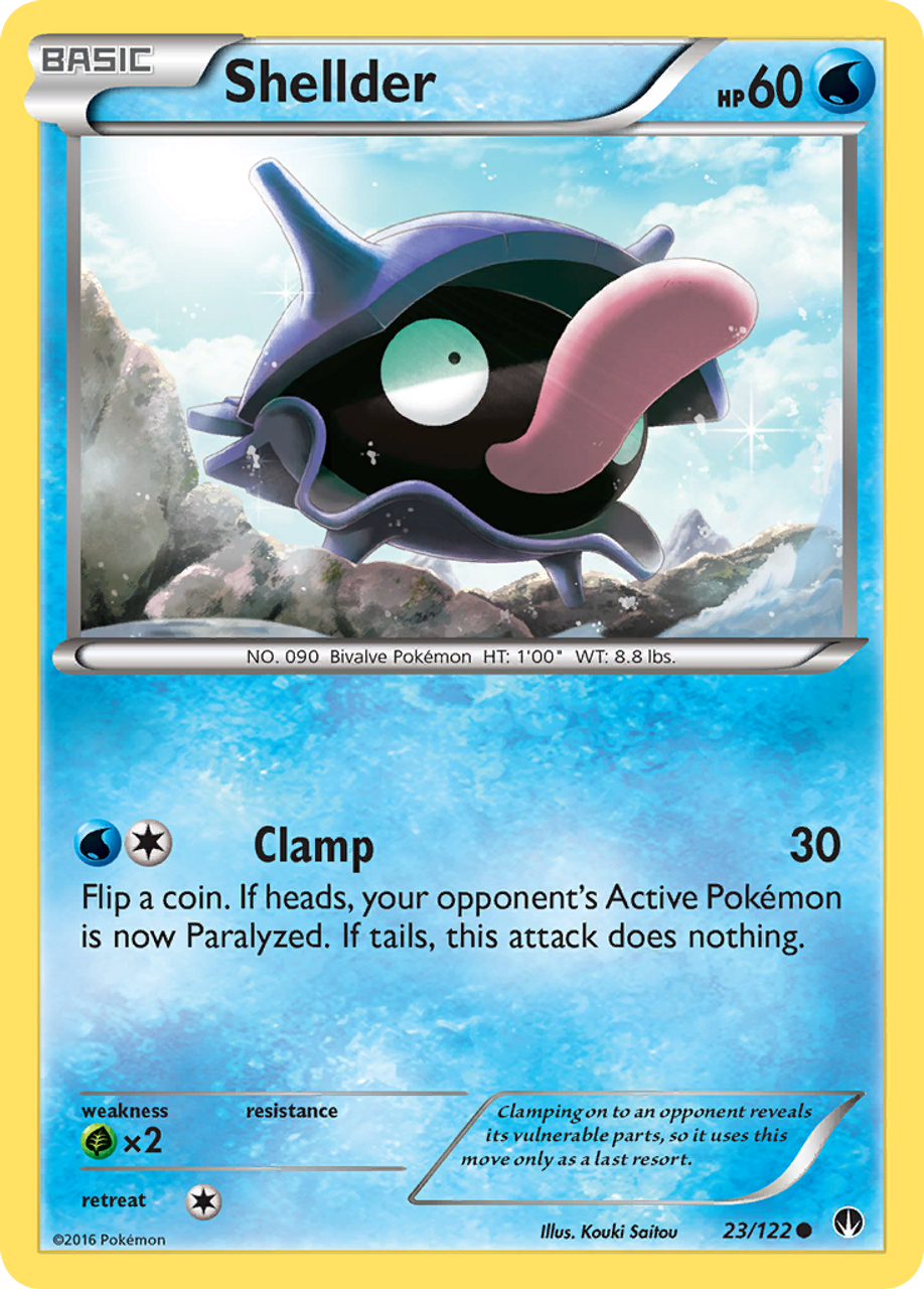 Shellder - 090/165 151 Common Pokemon - NM/MINT