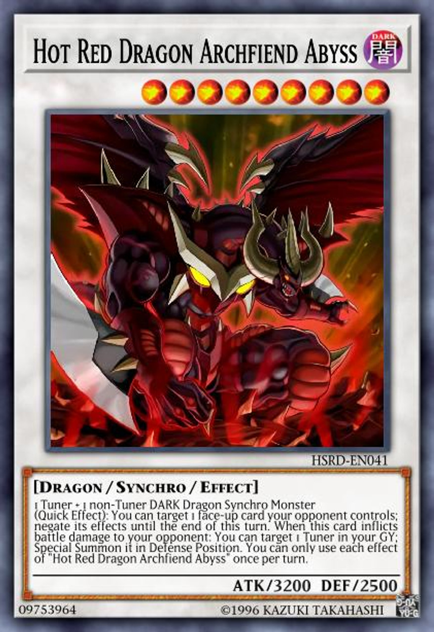 Hot Red Dragon Archfiend Abyss DUPO EN057 Ultra Rare