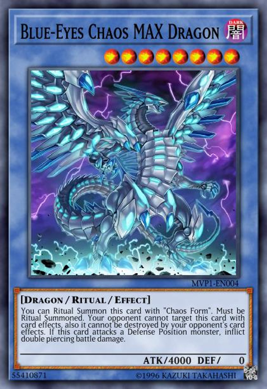 Blue-Eyes Chaos MAX Dragon - MVP1-ENS04 - Secret Rare