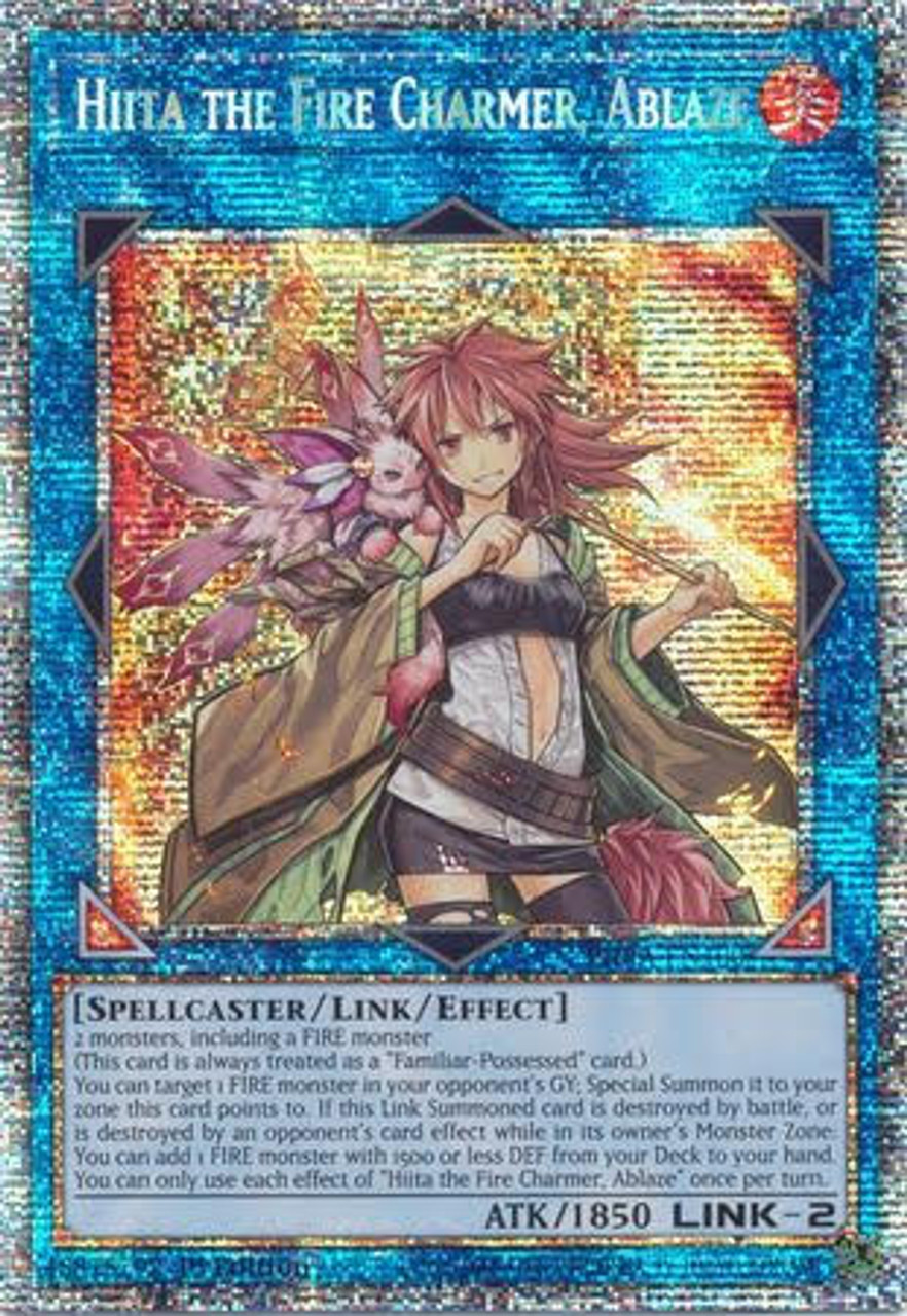 Hiita the Fire Charmer, Ablaze - PHRA-EN100 - Starlight Rare