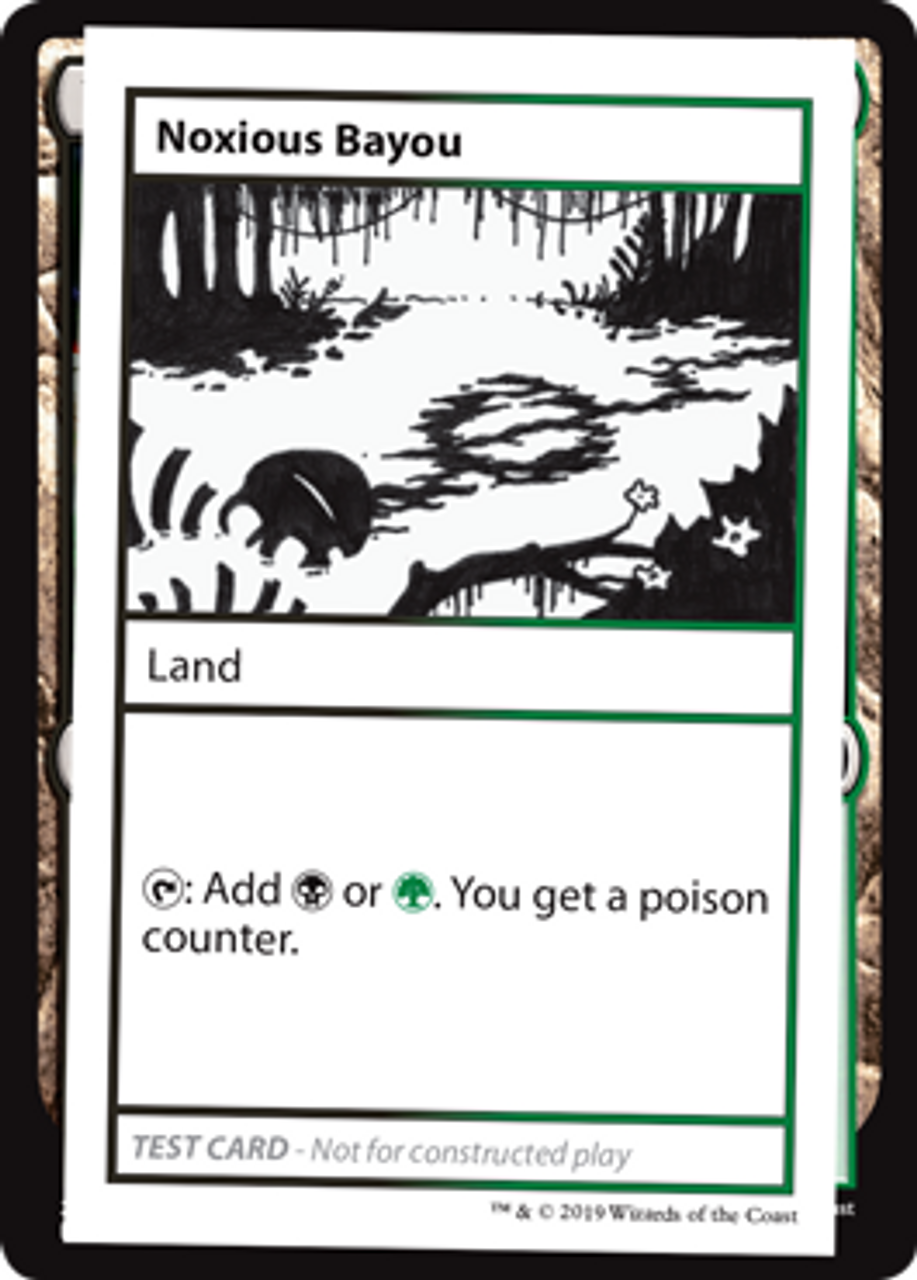 Noxious Bayou - No Symbol [Mystery Booster Playtest Cards] - Face