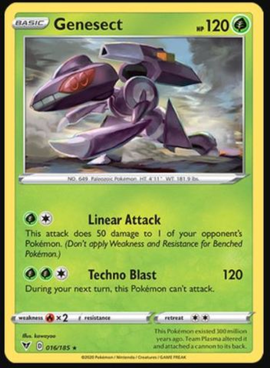 Genesect V - 185/264 - Rare Ultra [SWSH8-185] - Face To Face Games