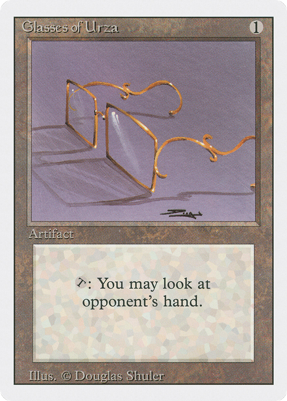 Face　[Revised　Edition]　of　Face　Urza　Glasses　To　[249]　Games