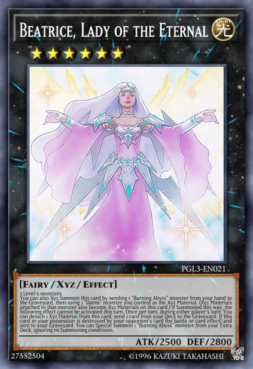 Beatrice Lady of the Eternal PGL3 EN021 Gold Secret Rare