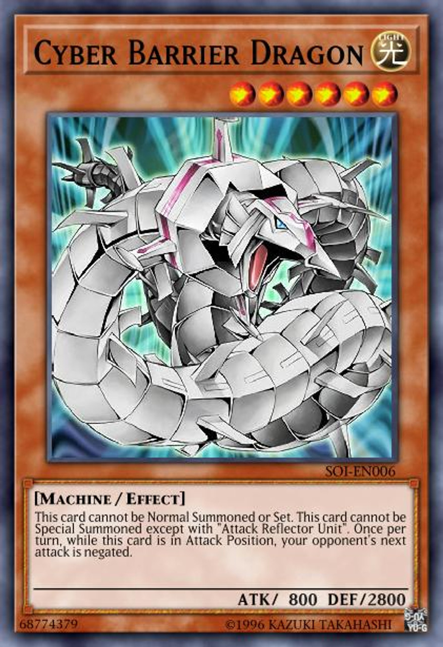 Cyber Barrier Dragon - SOI-EN006 - Super Rare