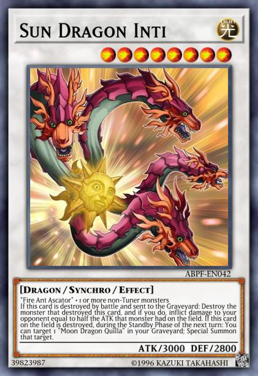 Sun Dragon Inti - ABPF-EN042 - Ultra Rare