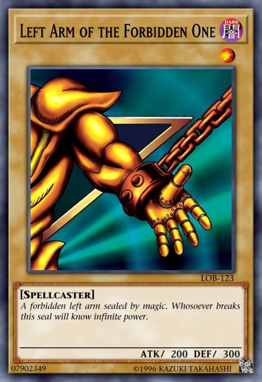 Left Arm of the Forbidden One - LOB-123 - Ultra Rare