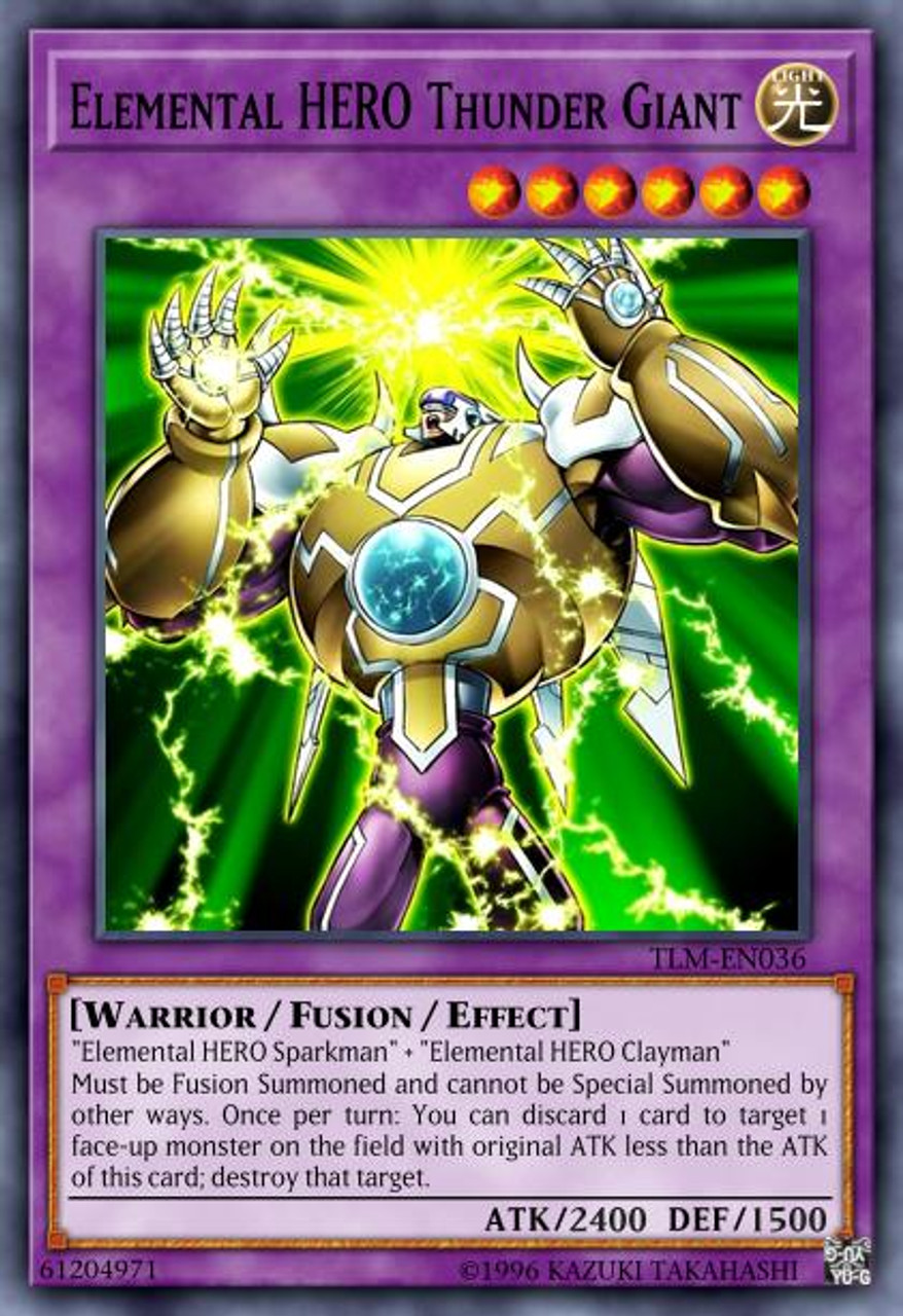 Elemental HERO Thunder Giant - TLM-EN036 - Ultra Rare