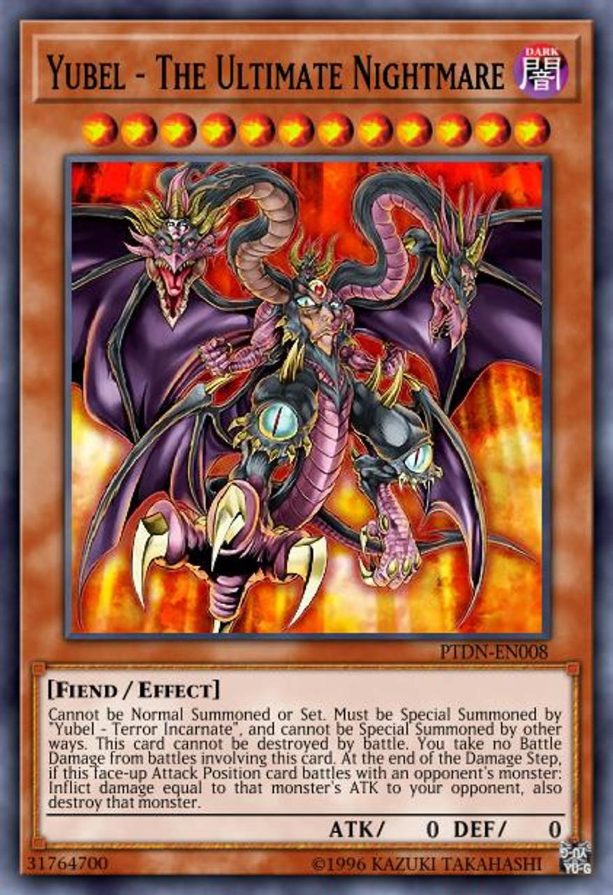 Yubel - The Ultimate Nightmare - PTDN-EN008 - Secret Rare