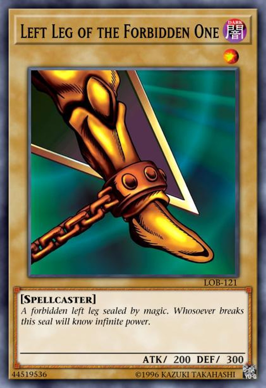 Left Leg of the Forbidden One - LOB-121 - Ultra Rare