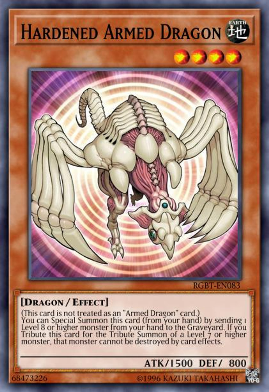 Hardened Armed Dragon - RGBT-EN083 - Secret Rare