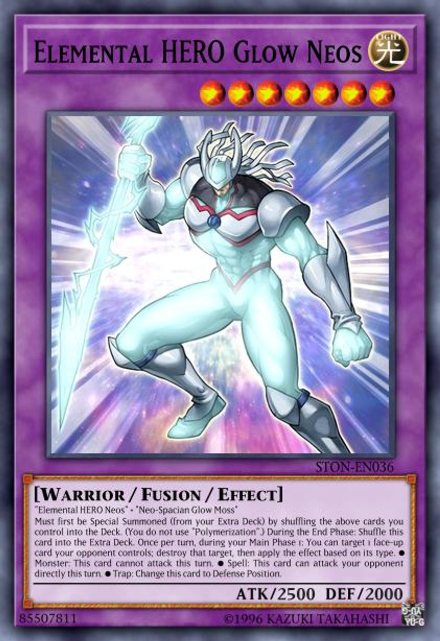 Elemental HERO Glow Neos - STON-EN036 - Ultra Rare