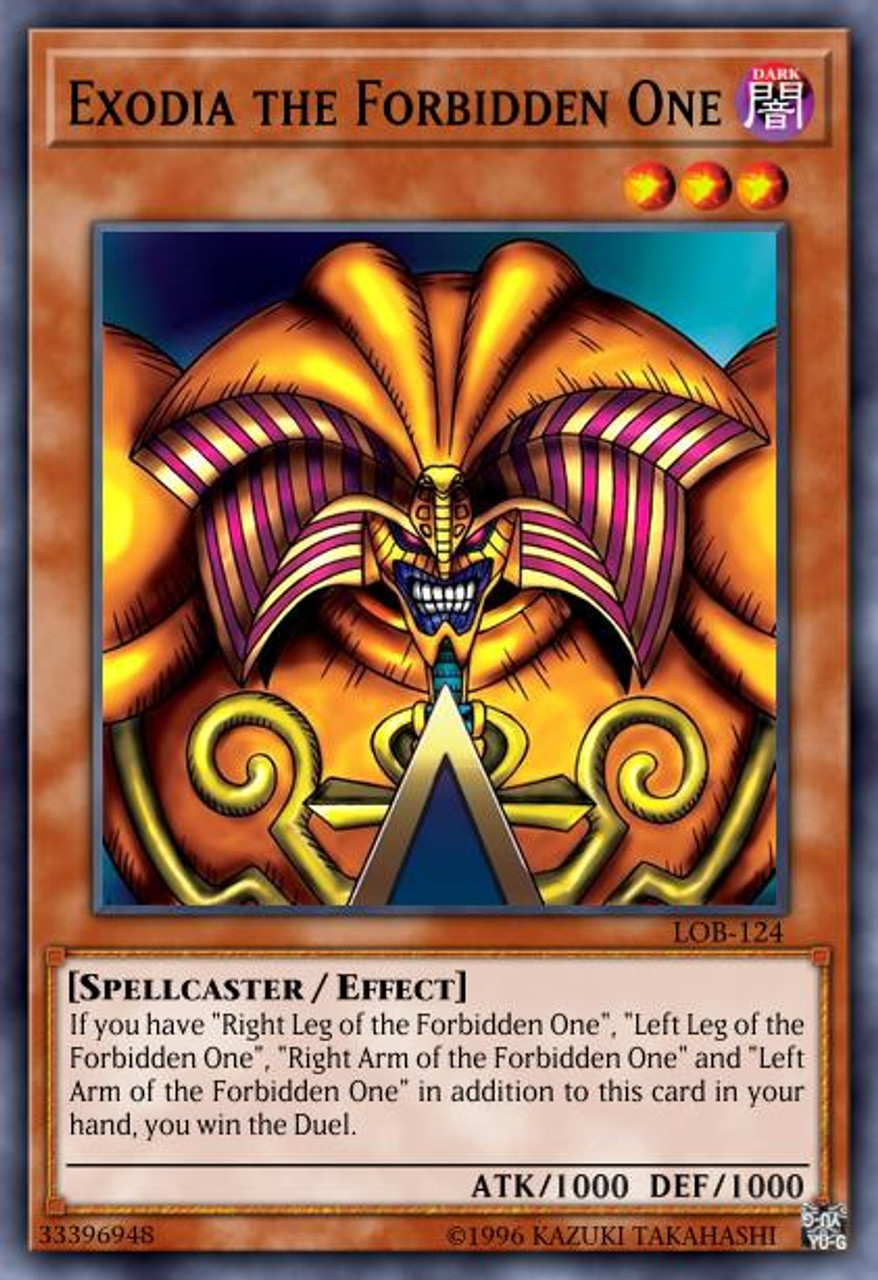 Exodia the Forbidden One - LCYW-EN306 - Secret Rare