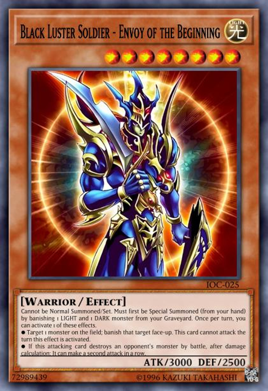 Black Luster Soldier - Envoy of the Beginning - LCYW-EN025 - Secret Rare