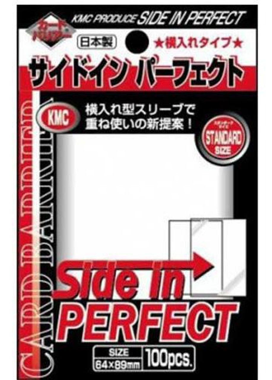 KMC Perfect Size Sleeves Topload Standard Size [10 Packs] USA Packaging