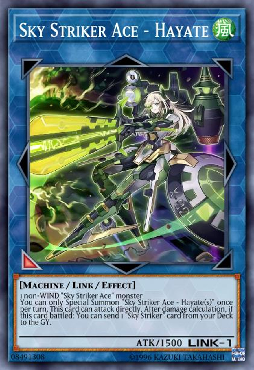 Sky Striker Ace - Hayate - OP10-EN002 - Ultimate Rare