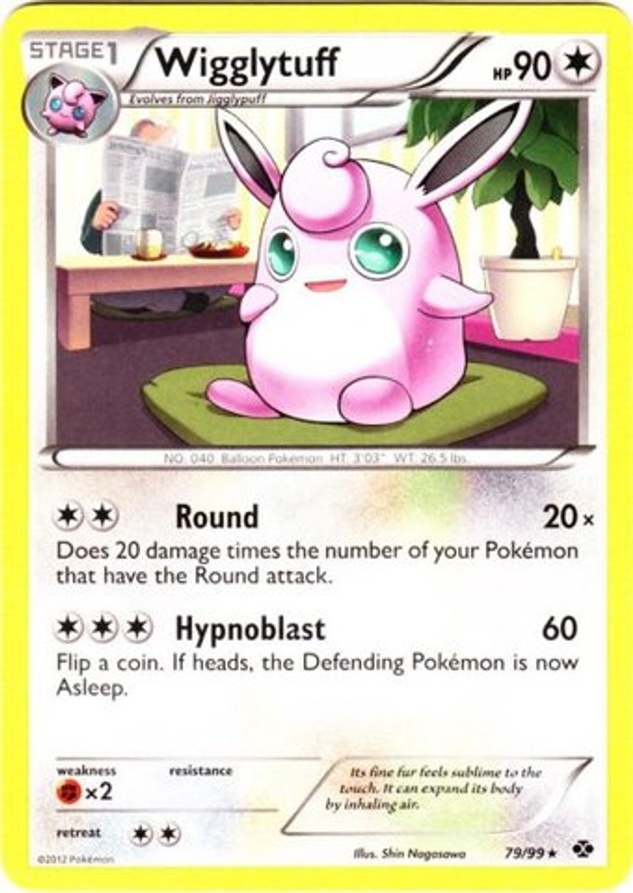 Wigglytuff (79/99) (Cosmos Holo) (Blister Exclusive) [Black & White: N